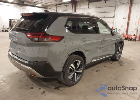 2021 Nissan Rogue Platinum Intelligent Awd from USA, damaged, VIN JN8AT3DD4MW310041